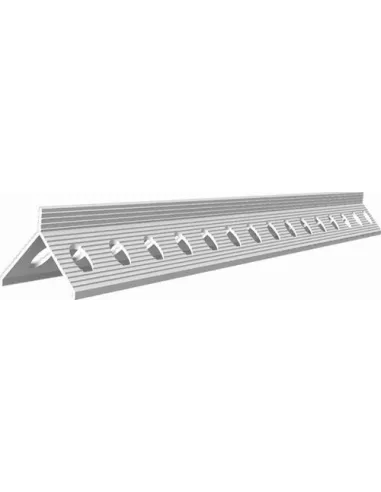 GUARDAVIVO EXTERIOR PVC OCULTO MONOCAPA 2.500mm