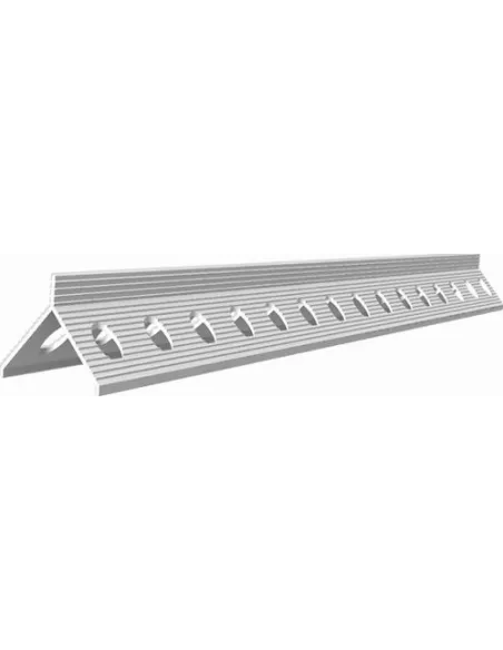 GUARDAVIVO EXTERIOR PVC OCULTO MONOCAPA 2.500mm