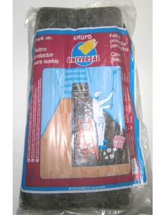 FIELTRO PROTECTOR SUELO 1X5 MT CON PLASTICO PINTOR