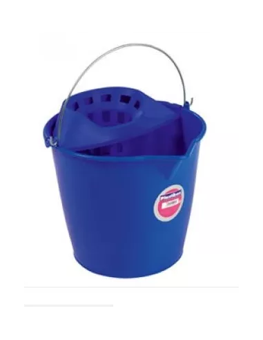 CUBO CON ESCURRIDOR 13 LT CON ASA METAL 9213L