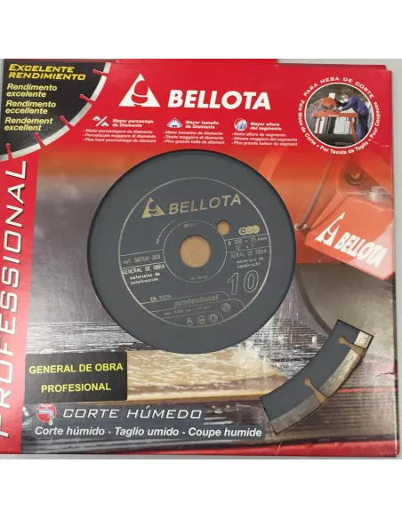 DISCO DIAMANTE SEGMENTADO 50708-300 CORTE HUMEDO