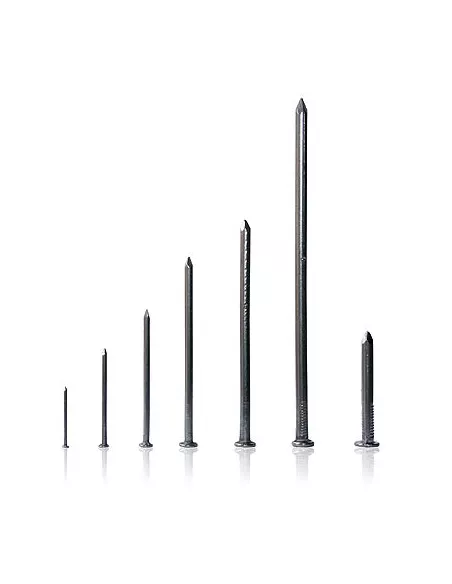 PUNTAS DE HIERRO DE CABEZA PLANA 17x70 PARIS