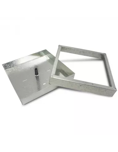 REGISTRO RELLENABLE 33x33 GALVANIZADO PAVIMENTOS