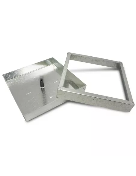 REGISTRO RELLENABLE 43x43 GALVANIZADO PAVIMENTOS
