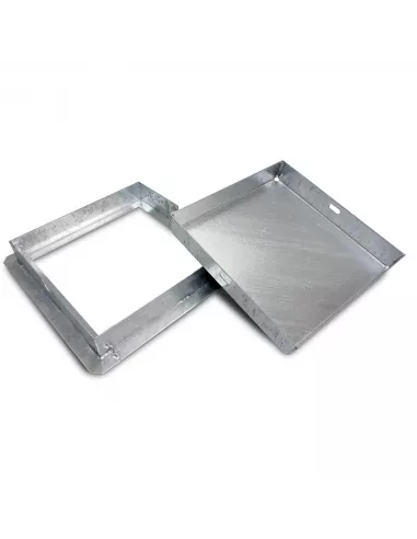 REGISTRO RELLENABLE 40X40 GALVANIZADO REFORZAD H50