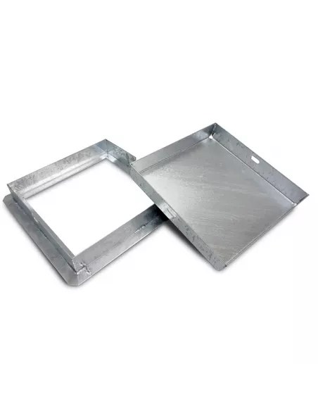 REGISTRO RELLENABLE 40X40 GALVANIZADO REFORZAD H50