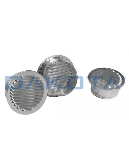 REJILLA FIJA ALUMINIO REDONDO 120