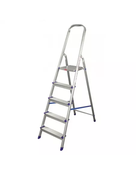 ESCALERA DOMESTICA ALUMINIO 5 PELDAÑOS 111M