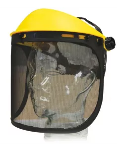 PROTECCION FRONTAL CON VISERA DE POLICARBONATO