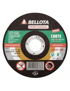 DISCO CORTE 50322-115X1 PIEDRA EXTRAFINO