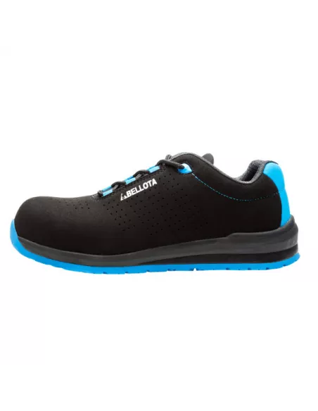 ZAPATO SERRAJE NEGRO AZUL S1P T-42