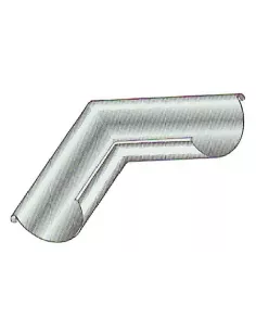 INGLETE REDONDO INTERIOR 280 GALVANIZADO