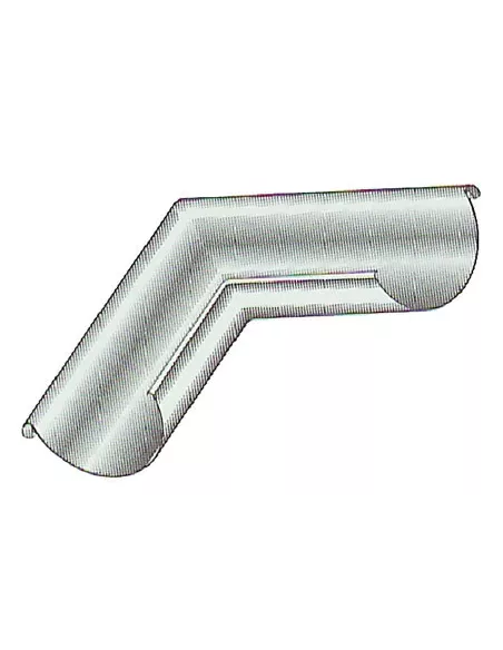 INGLETE REDONDO INTERIOR 280 GALVANIZADO