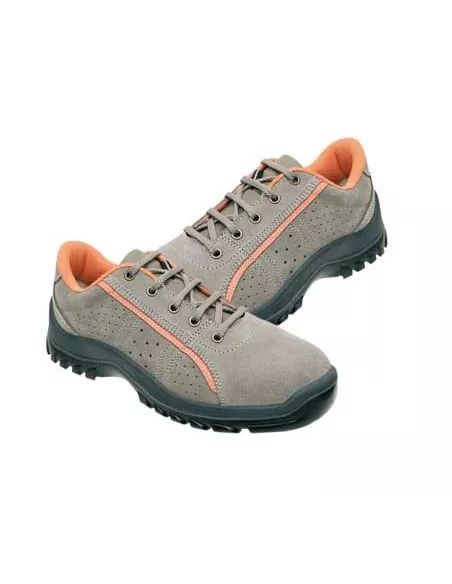 ZAPATO SERRAJE GRIS NARANJA SUPER NUMAN T-45 S1P