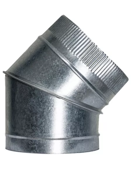CODO 45º GALVANIZADO 200 (0.8) SECTORES