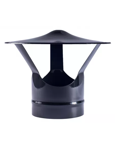 SOMBRERETE CHINO VITRIFICADO NEGRO 150