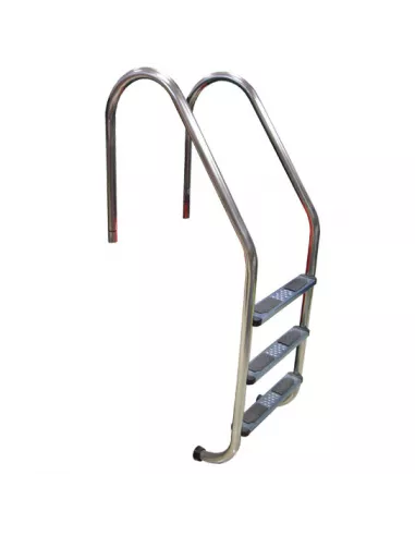 ESCALERA STANDARD PARA PISCINA 3 PELDAÑOS AISI304
