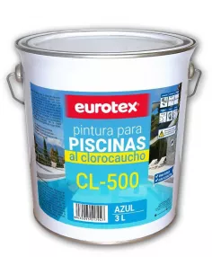 PINTURA AZUL PISCINA CLOROCAUCHO 15 Kg CL-500