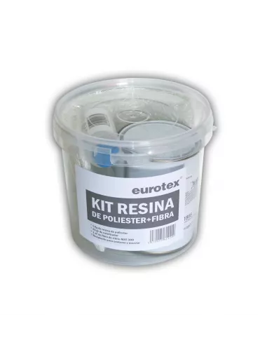 KIT REP. RESINA POLIESTER 1KG (1MT2MALLA)