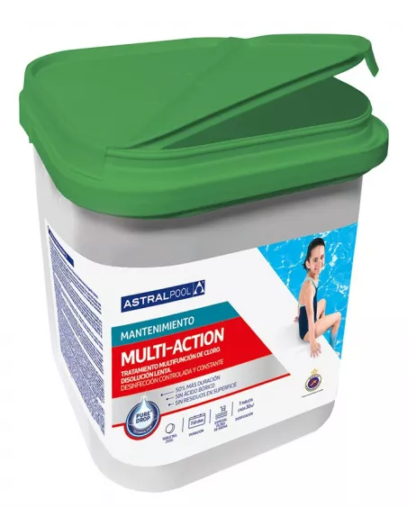 CLORO MULTIACCION SIN BORICO (0%)4KG TABLETAS