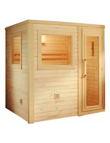 SAUNA HELSINKI 1600x1250x2000 PUERTA IZQ