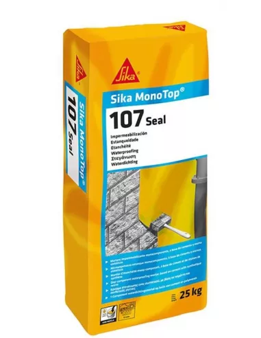 MORTERO IMPERMEABLE SIKA TOP 107 PLUS ESCOMPON B 2