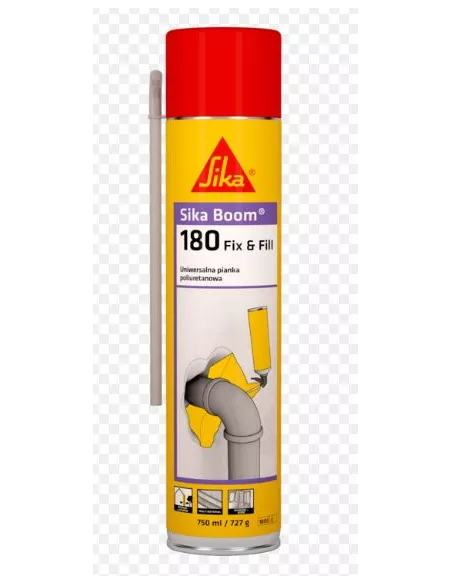 ESPUMA POLIURETANO SIKA BOOM 180 FIX&FILL