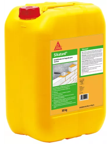ESTABILIZADOR FRAGUADO SIKATARD-40 PR GARRAFA 25KG