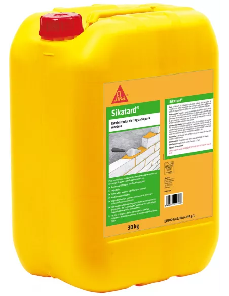 ESTABILIZADOR FRAGUADO SIKATARD-40 PR GARRAFA 25KG