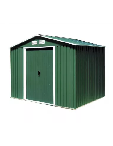 COBERTIZO METAL VERDE TITAN 1819x2609x2024