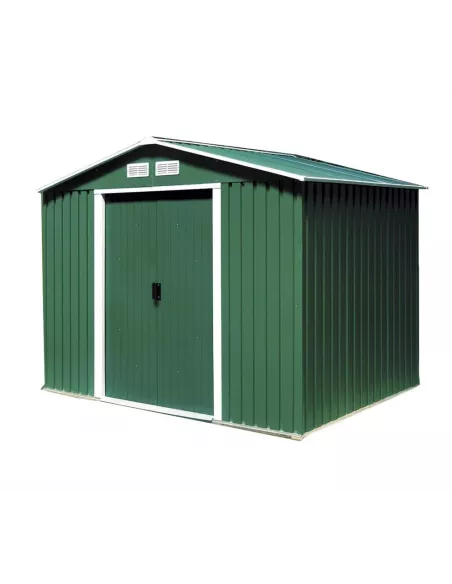 COBERTIZO METAL VERDE TITAN 1819x2609x2024