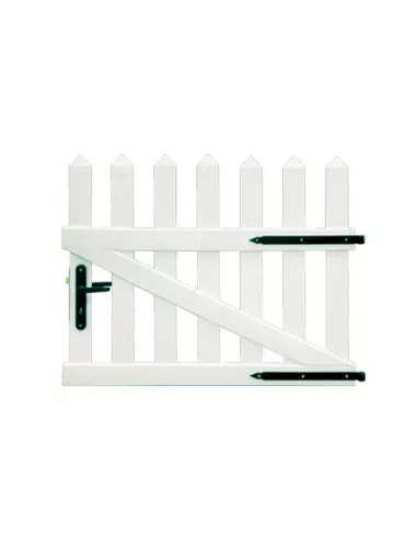 PUERTA PVC BLANCA 1000X100X800 REFUERZO METAL