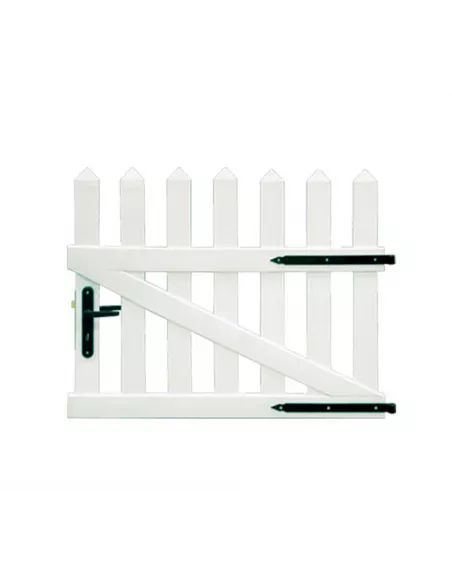 PUERTA PVC BLANCA 1000X100X800 REFUERZO METAL
