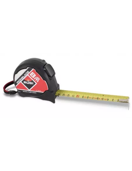 FLEXOMETRO DE 25MM X 8M IRONBLADE
