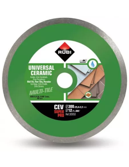 DISCO DIAMANTE CONTINUO UNIVERSAL CEV 300 HUMEDO