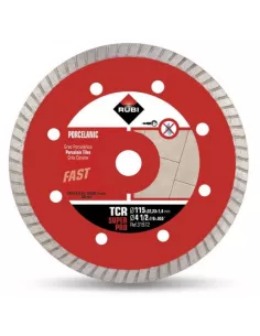DISCO DIAMANTE TURBO PORCELANICO TCR 115 SECO