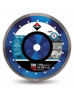 DISCO DIAMANTE TURBO PORCELANICO TVA 115 SECO