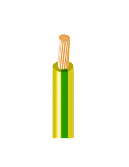 CABLE ELECT FLEX 1x1,5X100m AMAR/VERDE LIBRE HALOG