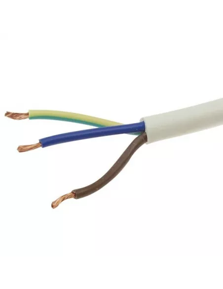 CABLE MANGUERA PVC 3Gx1,5 H05VV-F NEGRO