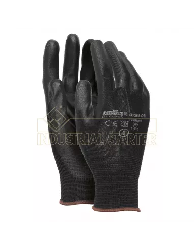 GUANTE NITRILO SUPER CONTACT NEGRO T-7