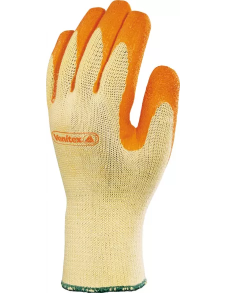 GUANTE PALMA LATEX AMARILLO-NARANJA SH310 T-9