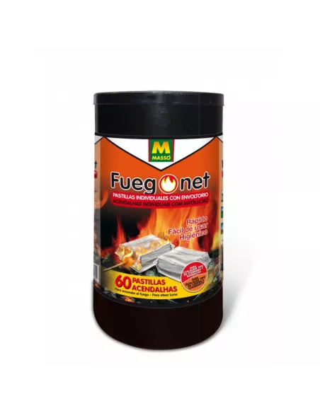 PASTILLAS DE ENCENDIDO CON ENVOLTORIO 60UD