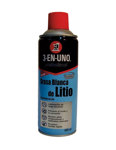 GRASA BLANCA DE LITIO/TITANIO 400ML 3EN1