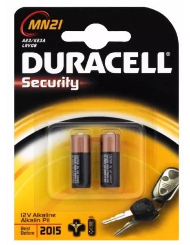 PILA ALCALINA MN21 12V MANDO DISTANCIA DURACELL