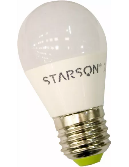 BOMBILLA LED ESFÉRICA 7W E27 6500K 810LM