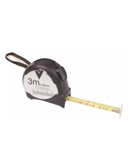FLEXOMETRO DE 16mm x 3 M METALICO CON FRENO