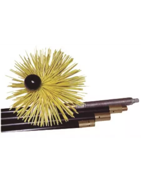 DESHOLLINADOR CHIMENEA MECANICO 5.6MT ERIZO NYLON