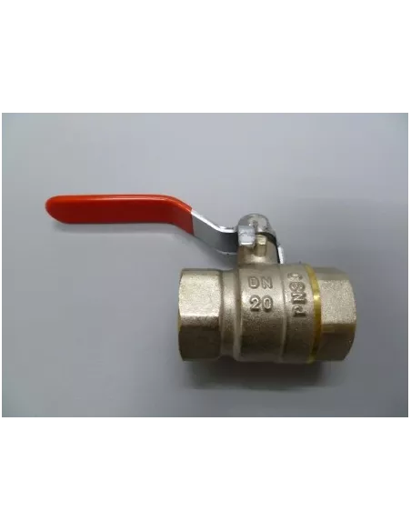 LLAVE ESFERA 1/2" LATON CROMO