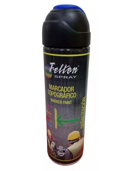 SPRAY MARCAJE AZUL FLUORESCENTE 500ML