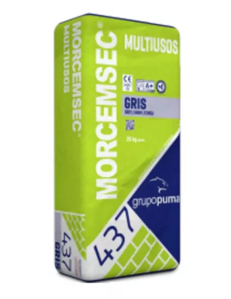 MORTERO SECO MULTIUSO MANUAL GRIS 25KG MORCEMSEC MORTERO SECO MULTIUSO MANUAL GRIS 25KG MORCEMSEC
